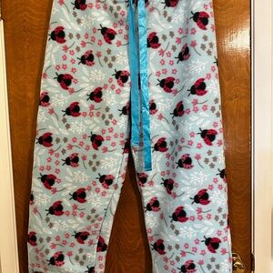 Cozy Handmade Pajamas with Ladybug Print